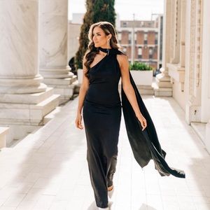 Club L London Mademoiselle Dress - Black